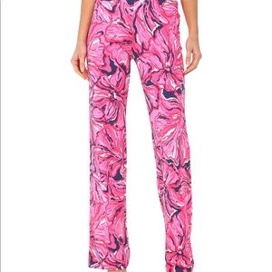 Lilly Pulitzer Georgia May palazzo pants XS EUC